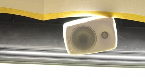 Genelec speakers installed by priceless museum mural