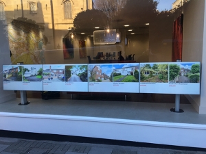 Estate agent automates window displays with Signagelive