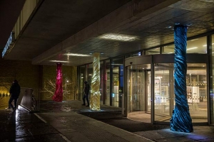 Gothenburg library picks Anolis lighting for ‘swooshy’ pillars