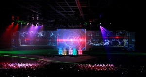 Dubai university ceremony uses Hippotizer Karsts