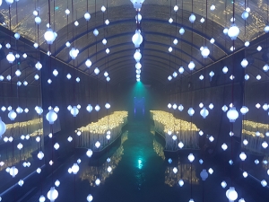 Korean light tunnel installs Martin by Harman fixtures