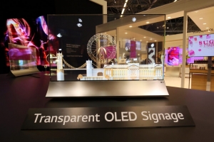 LG to show ‘optimised vertical’ OLED digital signage at ISE