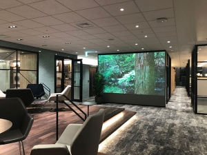 Japanese design showroom chooses dnp Supernova Infinity